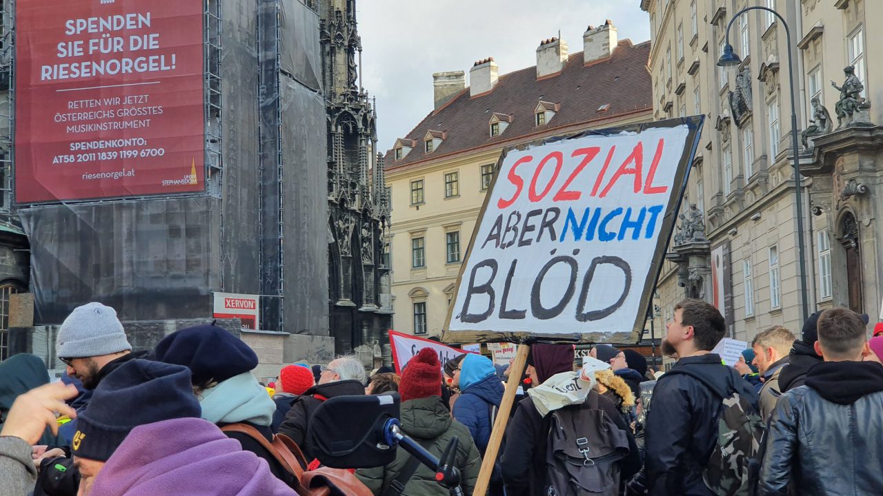 35 Stunden Sind Genug. Aktionstag In Wien - Vida Foto